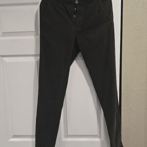 A.P.C.‎ Black Corduroy Pants Slim Fit